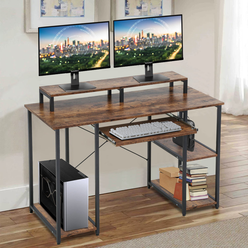46' Gaming Storage Regale Schreibtisch