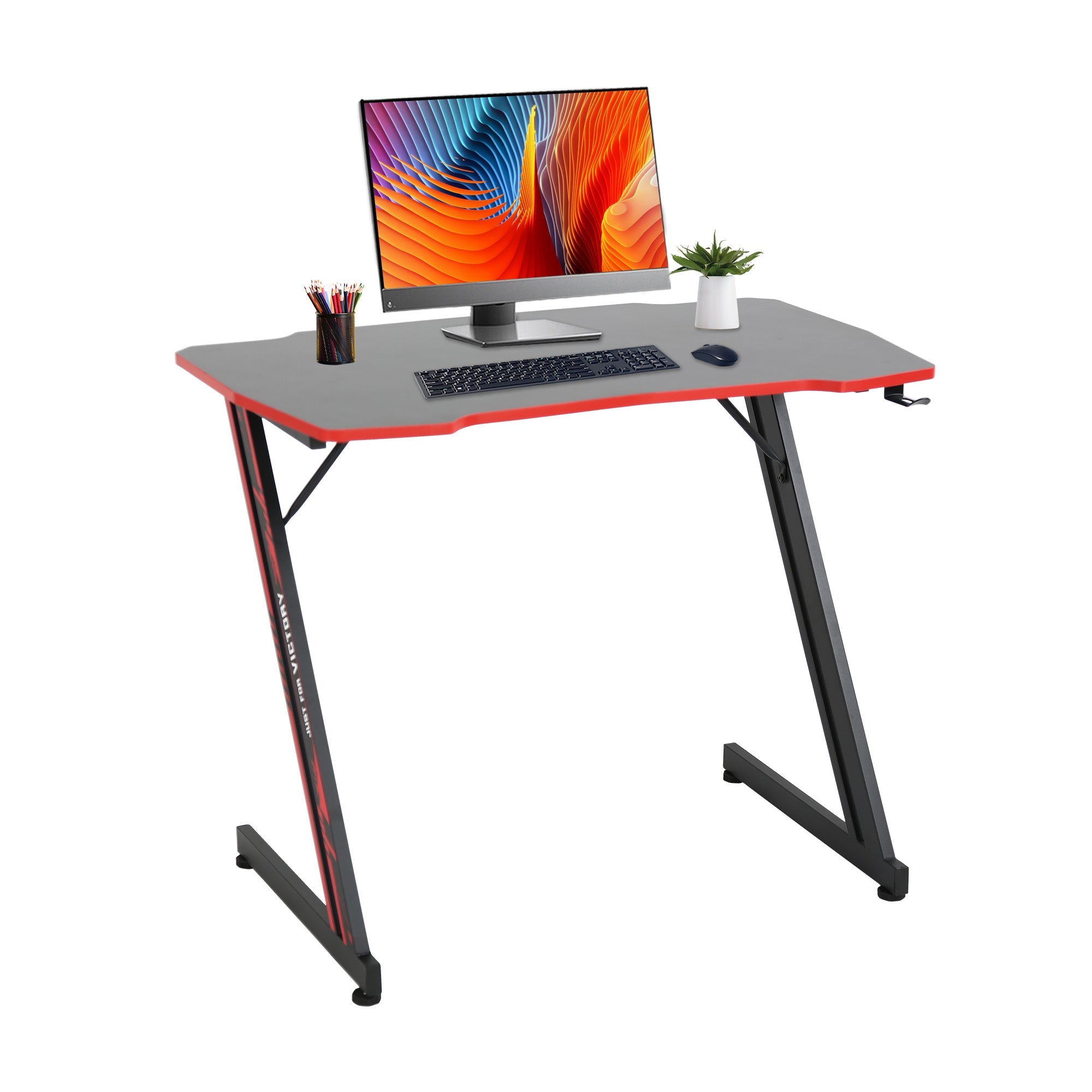 Z Formte Workstation Ergonomischer Tisch
