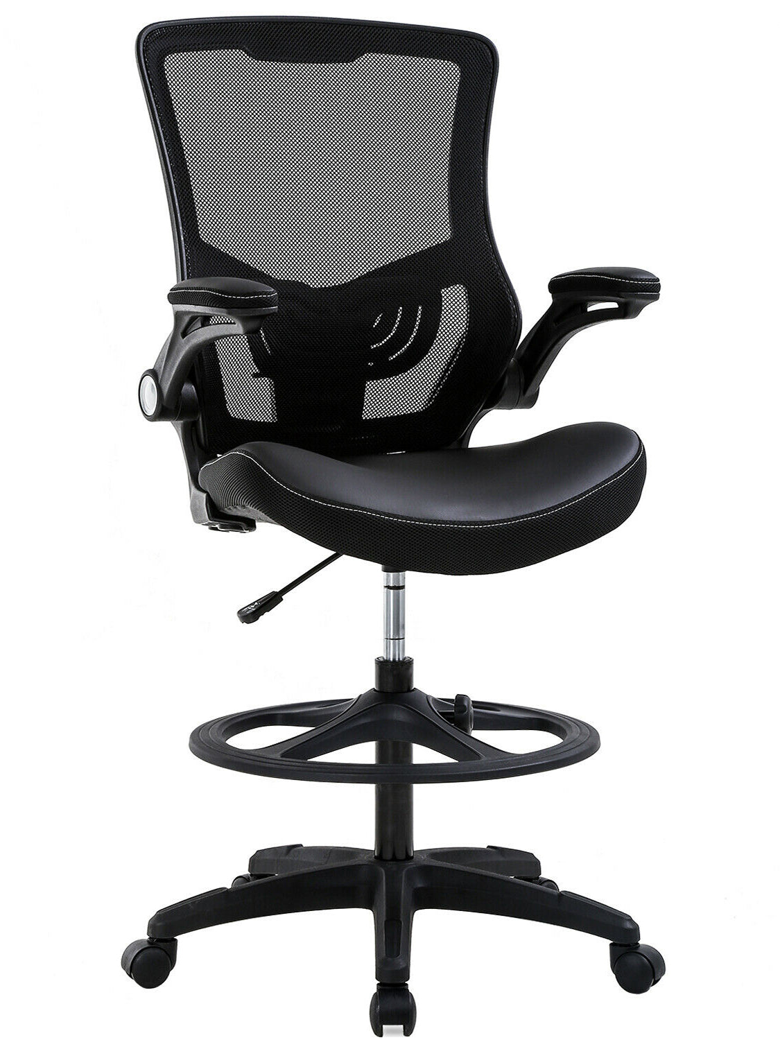 Flip Up Arms Ergonomic Zeichenstuhl