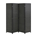 Bambus 4 Panel Privacy Wall Divider Wood Wohnzimmer