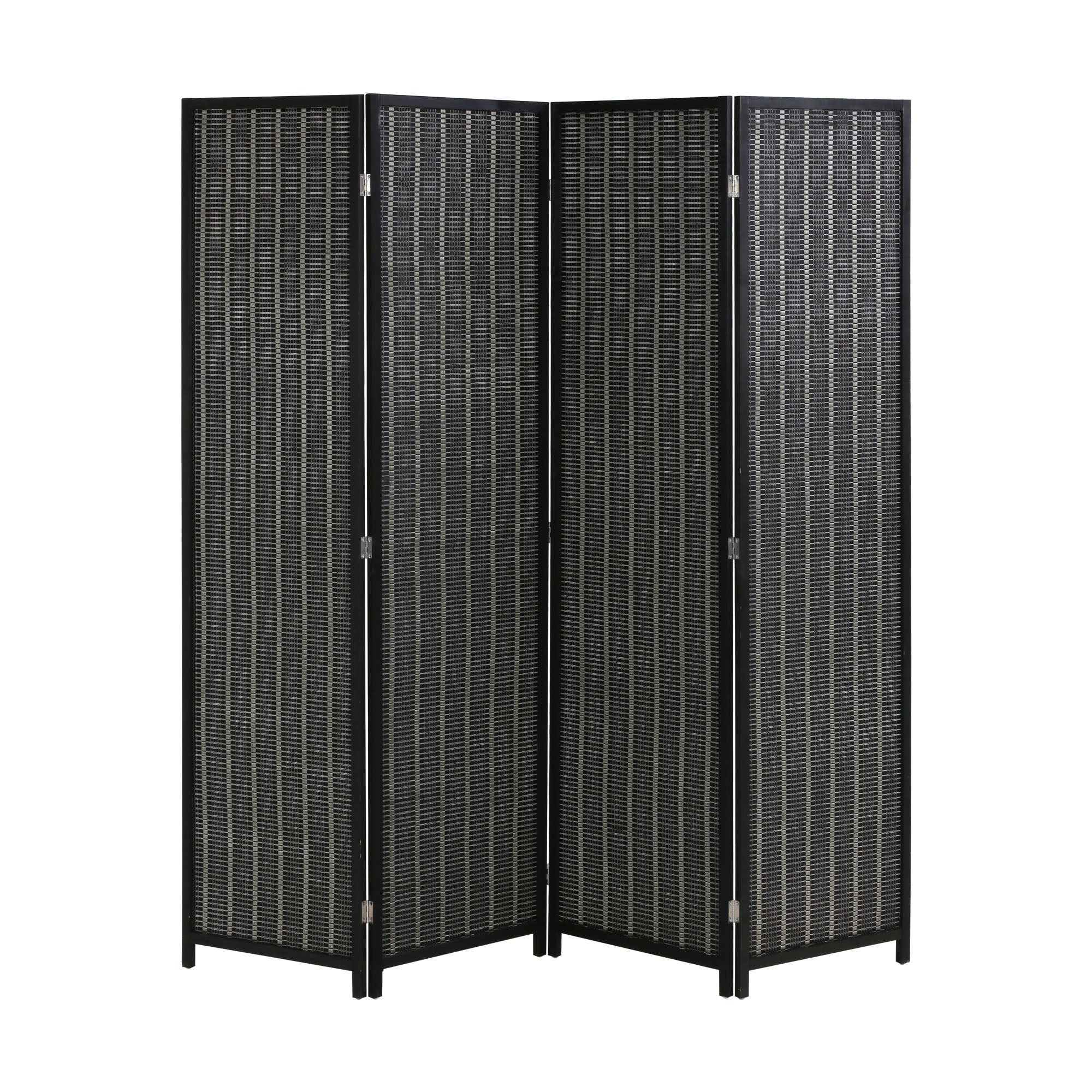 Bambus 4 Panel Privacy Wall Divider Wood Wohnzimmer