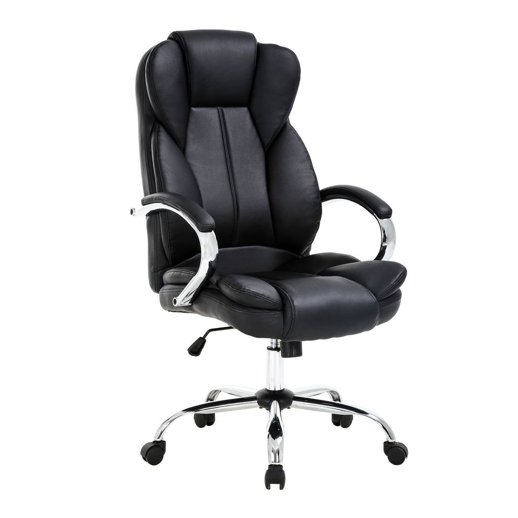 Verstellbare High Back PU Leder Task Rolling Swivel Chair