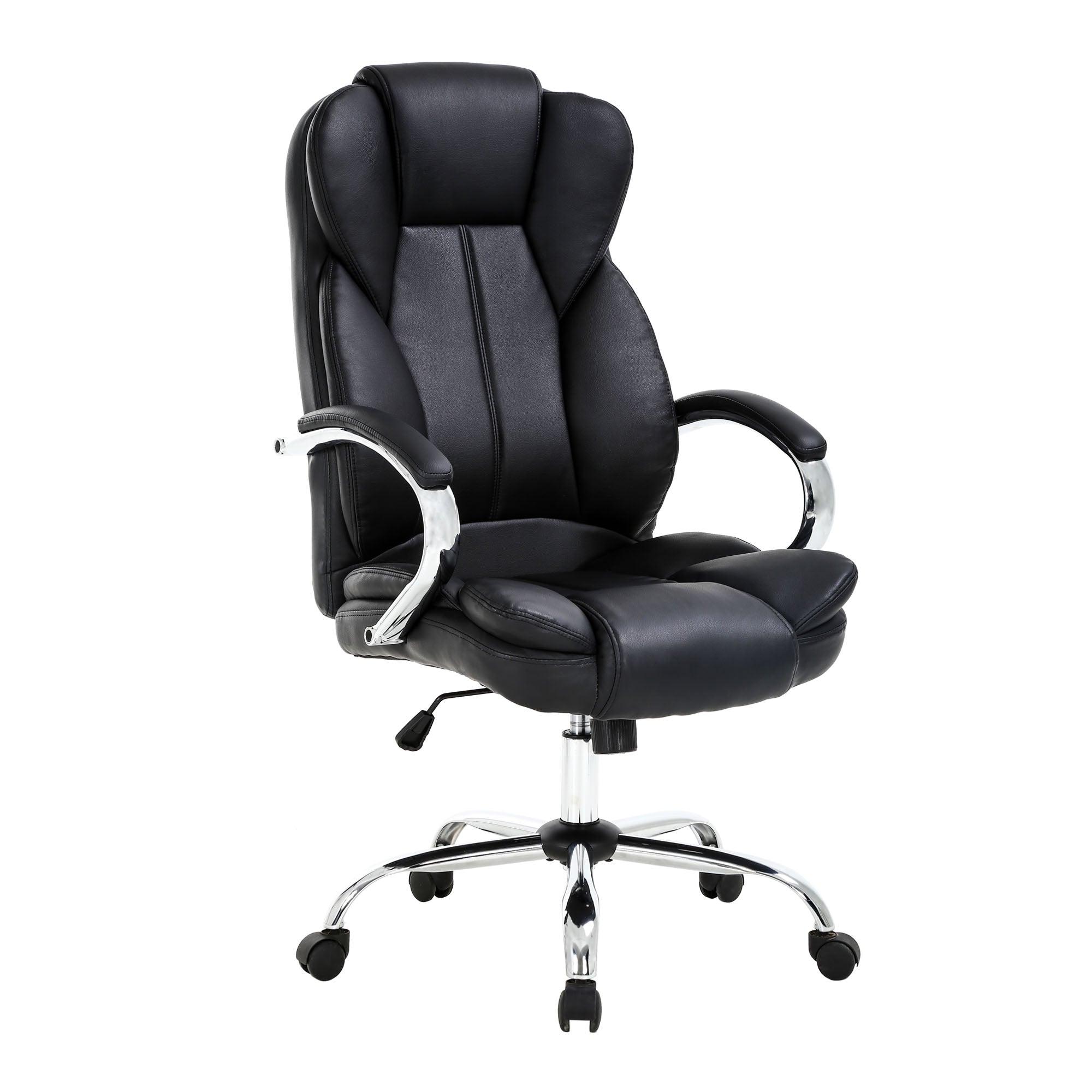 Verstellbare High Back PU Leder Task Rolling Swivel Chair