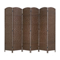 6 Panel Folding Privacy Room Divider