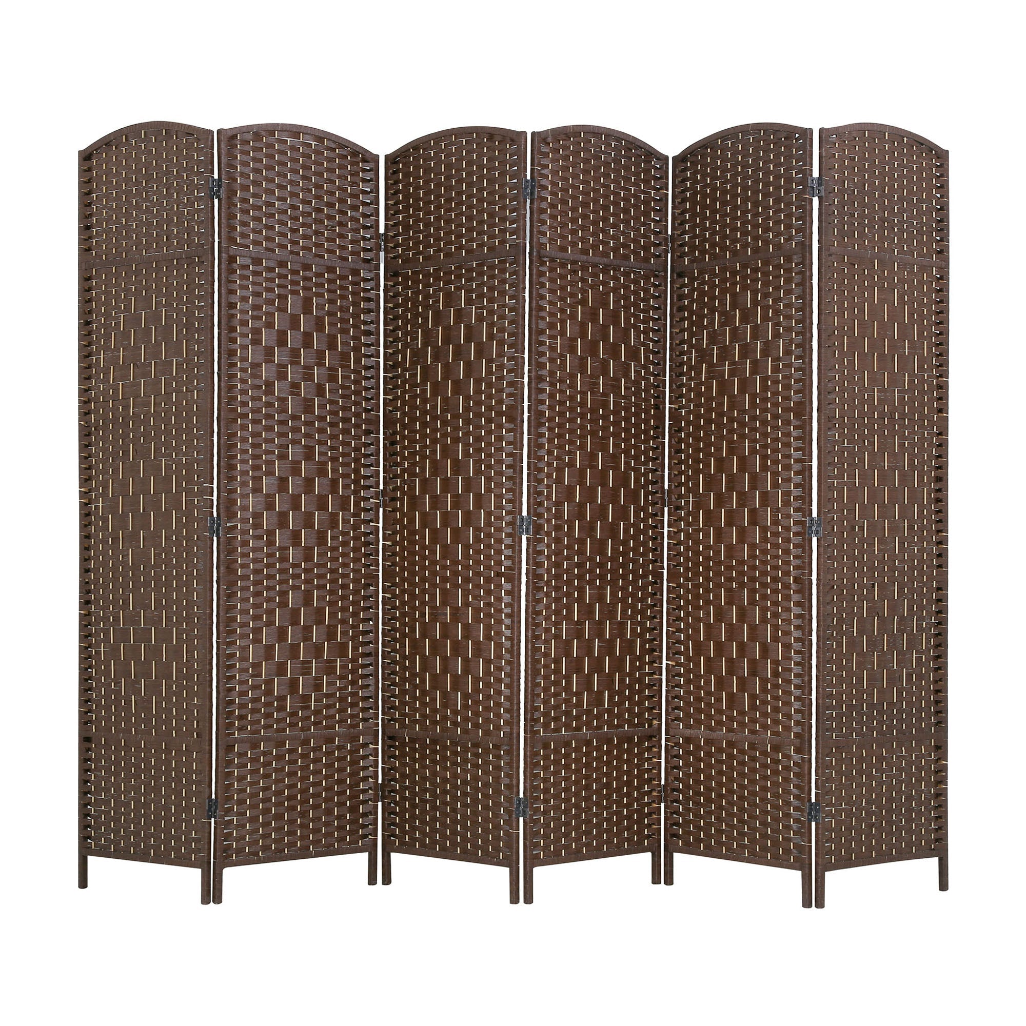 6 Panel Folding Privacy Room Divider