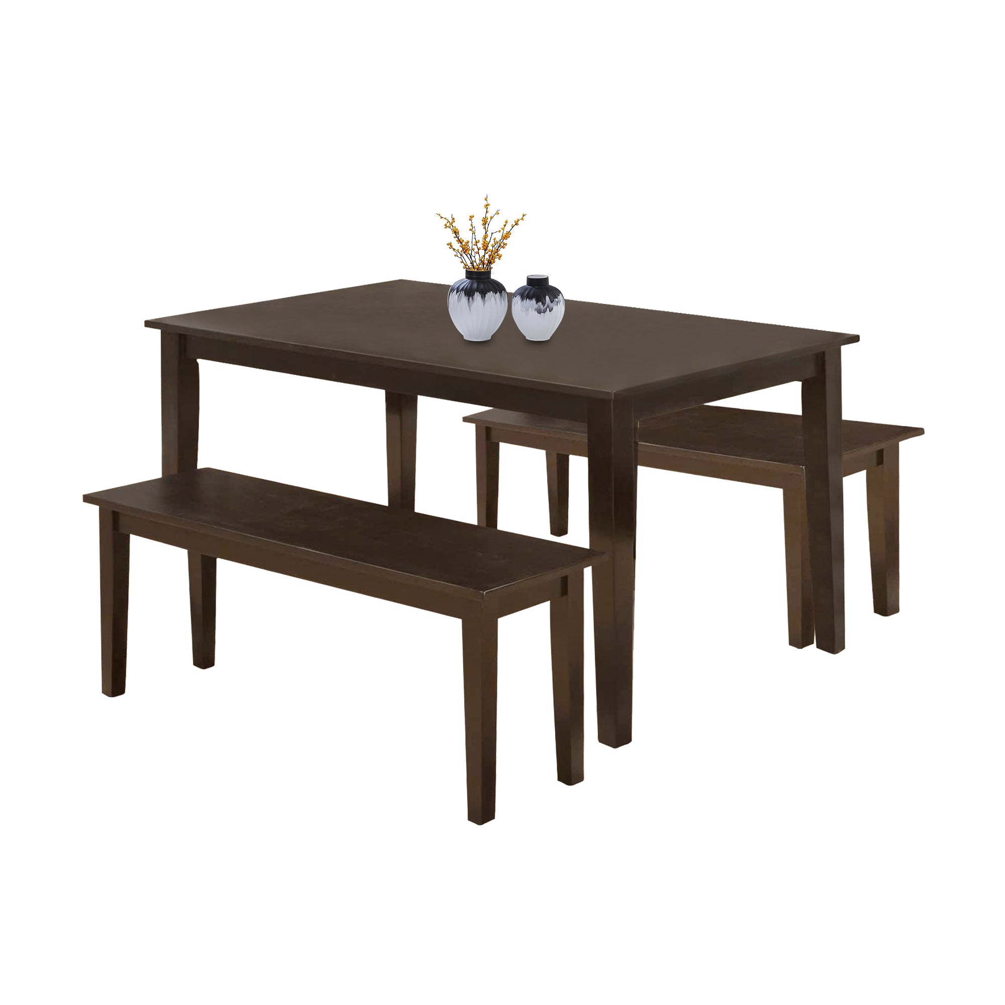 Zwei Benchs Esszimmer Tisch für kleine Räume