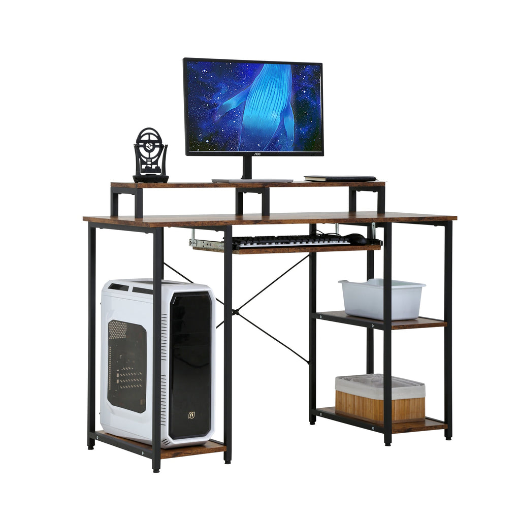 46' Gaming Storage Regale Schreibtisch