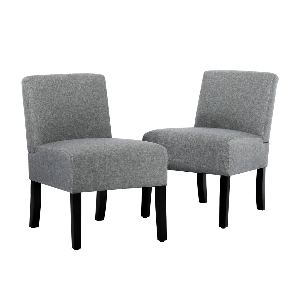 Wohnzimmer Armless Chair Modernes Design Set von 2