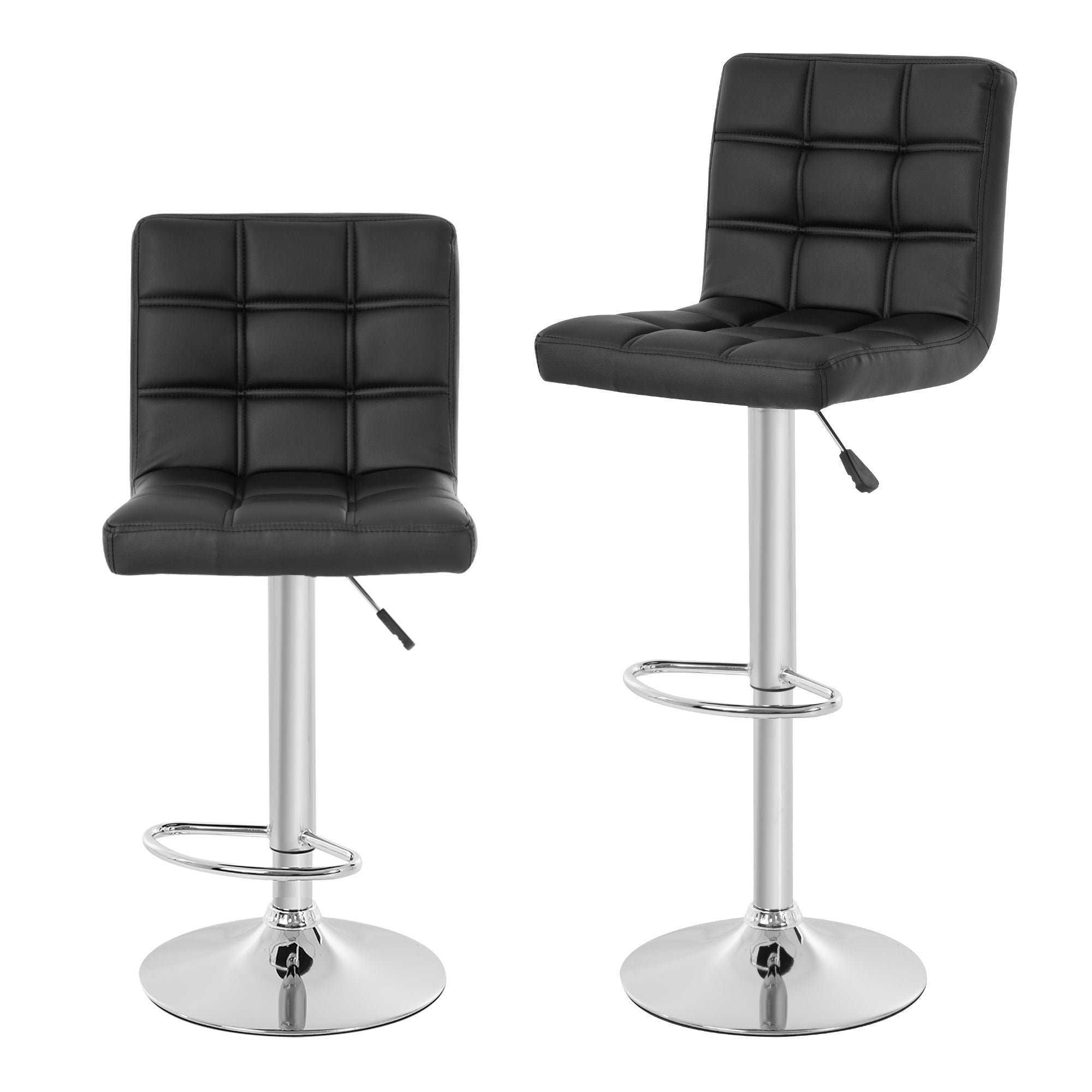 Modernes Swivel Bar Hocker Set von 2