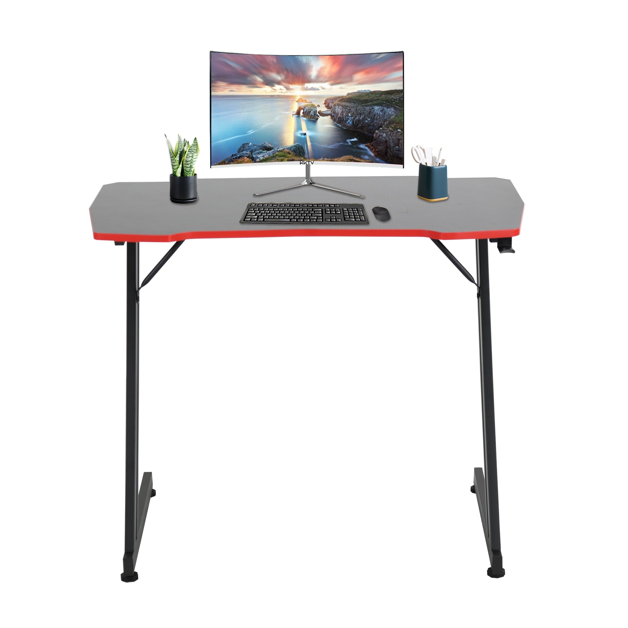 Z Formte Workstation Ergonomischer Tisch