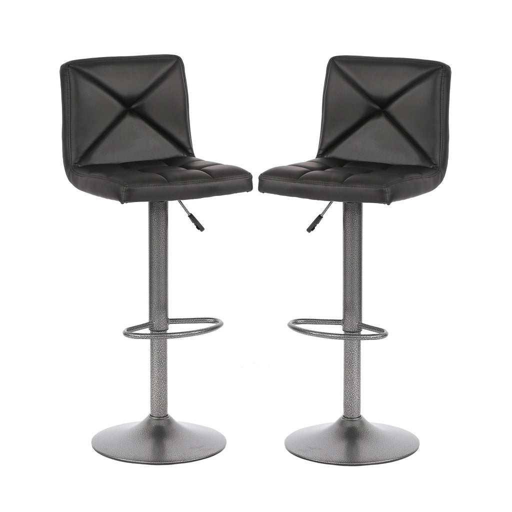 PU Leder Swivel Barshocker Set von 2