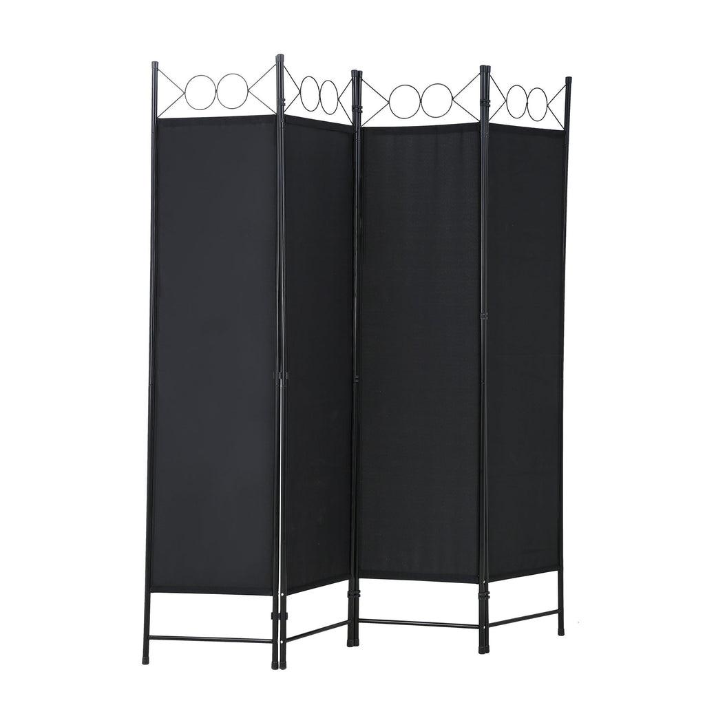 4 Panel Freistehende Partition Teilerraum Trennung