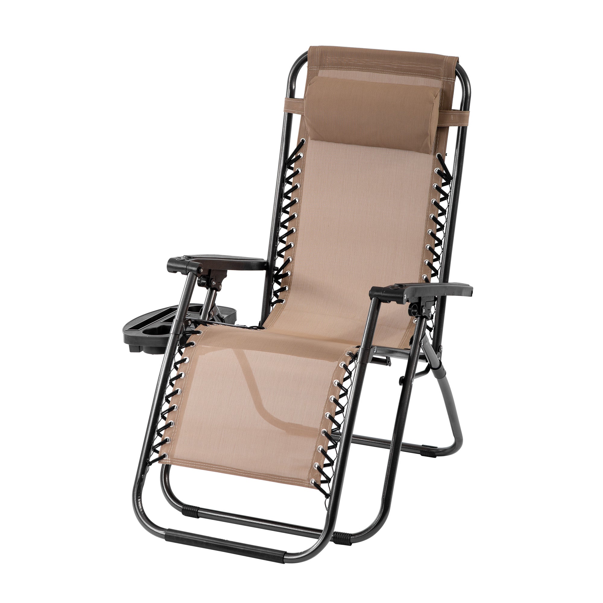 Zero Gravity Lawn Lounge Chair Patio Set von 2