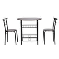 3-Piece Round Table und Stuhl Set für Küche Esszimmer