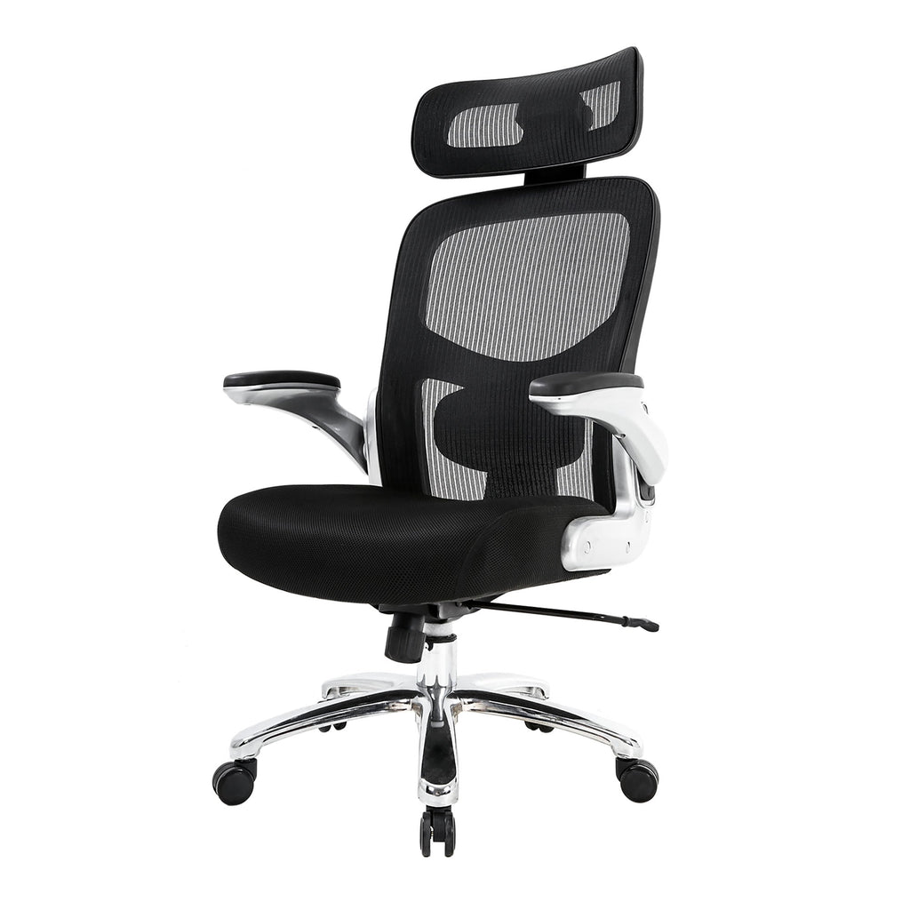 Executive Lumbar Support Flip UP Desk Chair