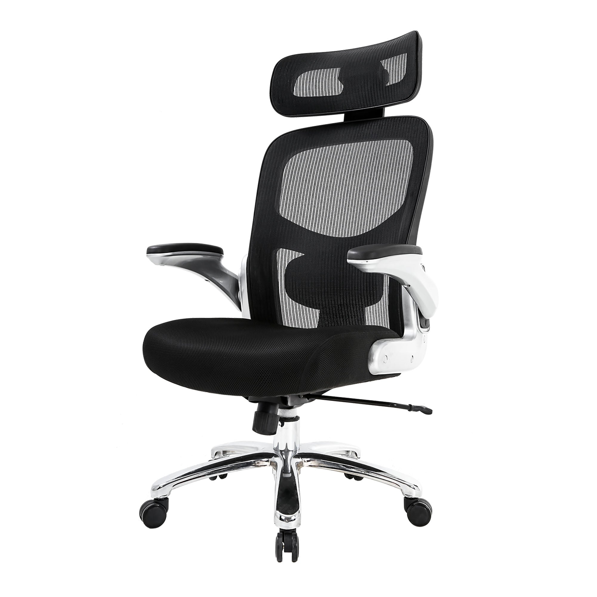 Executive Lumbar Support Flip UP Desk Chair