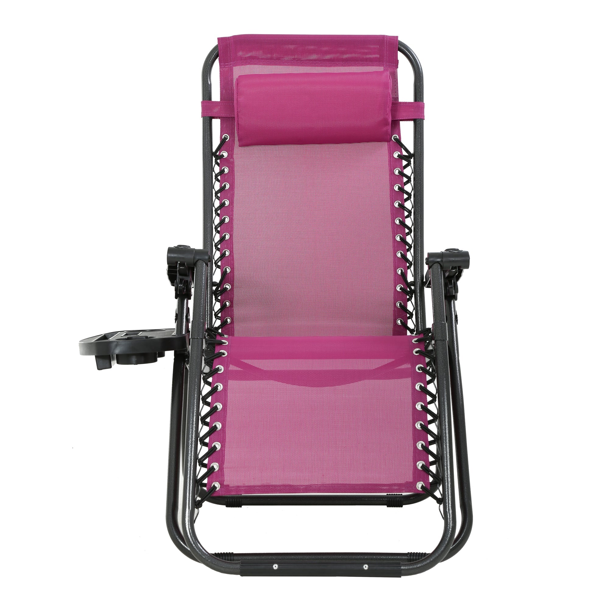 Zero Gravity Lawn Lounge Chair Patio Set von 2
