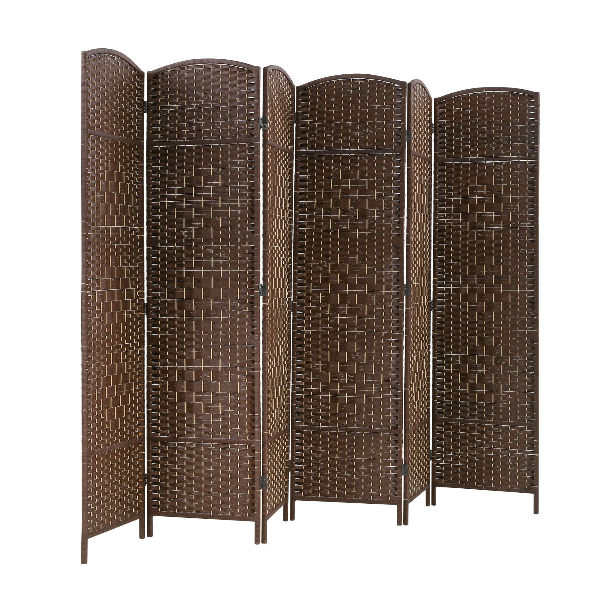 6 Panel Folding Privacy Room Divider