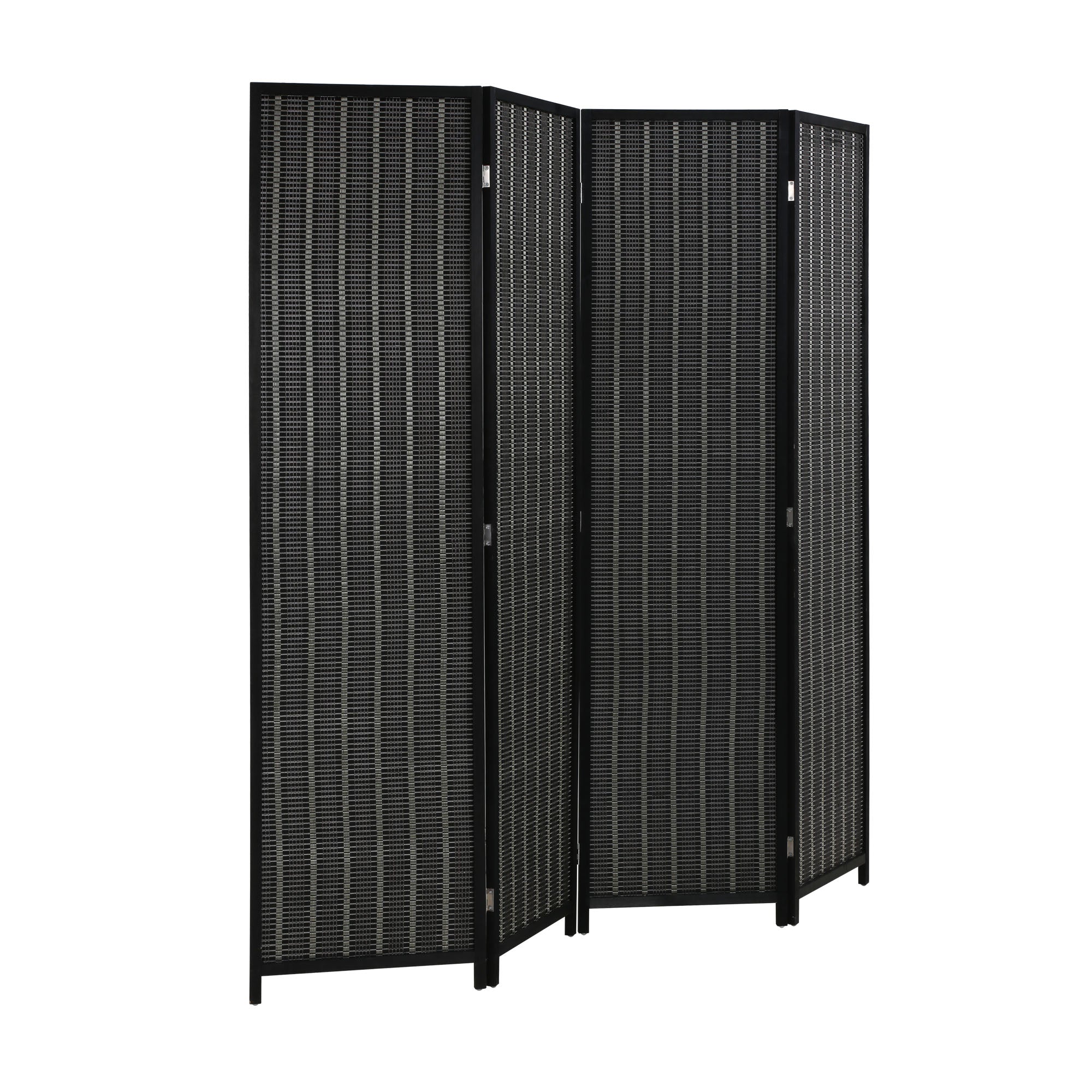 Bambus 4 Panel Privacy Wall Divider Wood Wohnzimmer