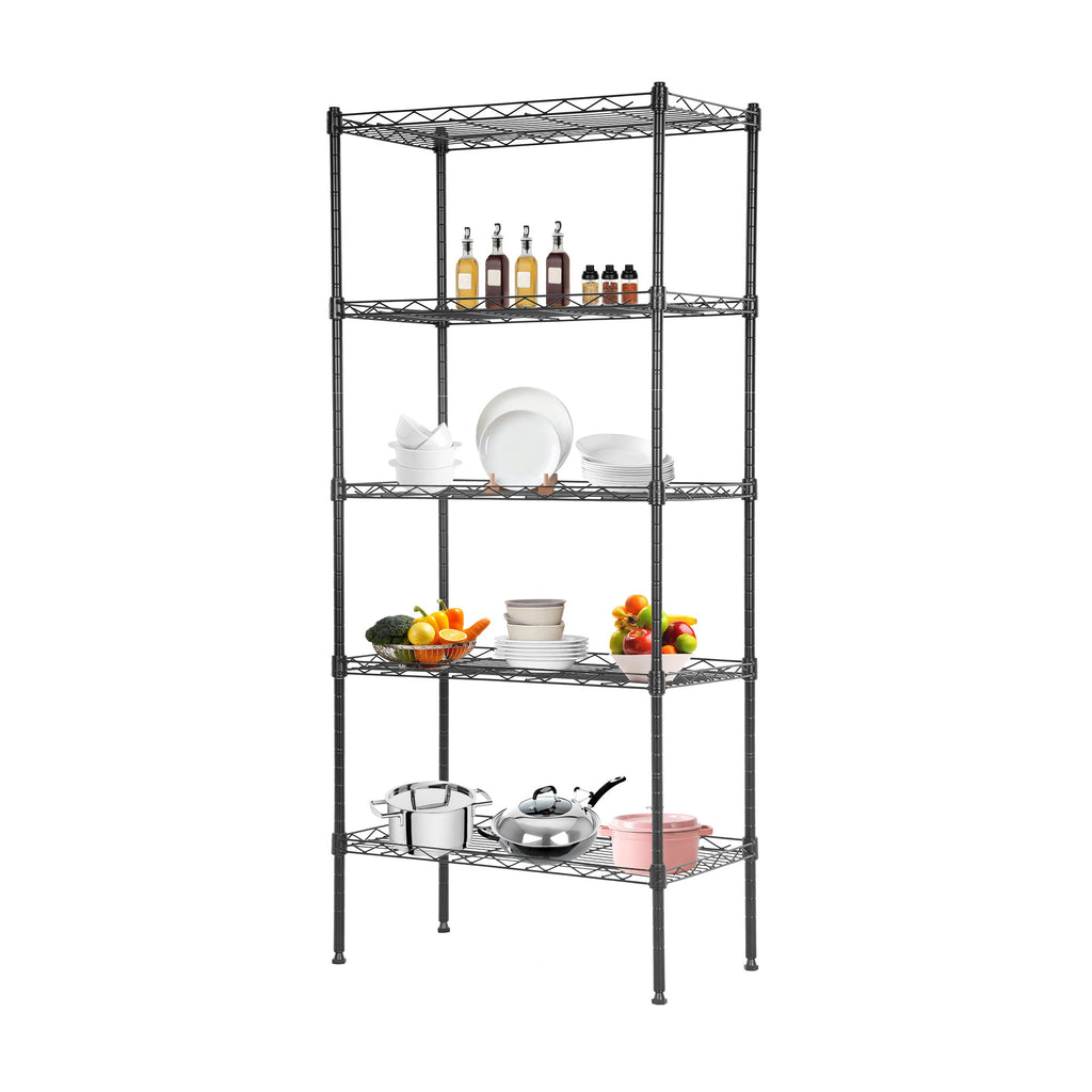 Verstellbare Metallregal Regale Lagerung kleiner Plätze
