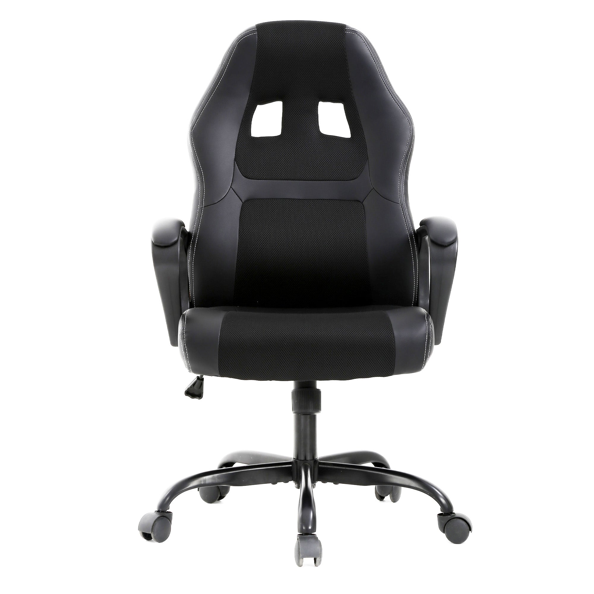 High Back Leather Racing Lumbar Support Gaming Chair