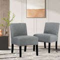 Wohnzimmer Armless Chair Modernes Design Set von 2