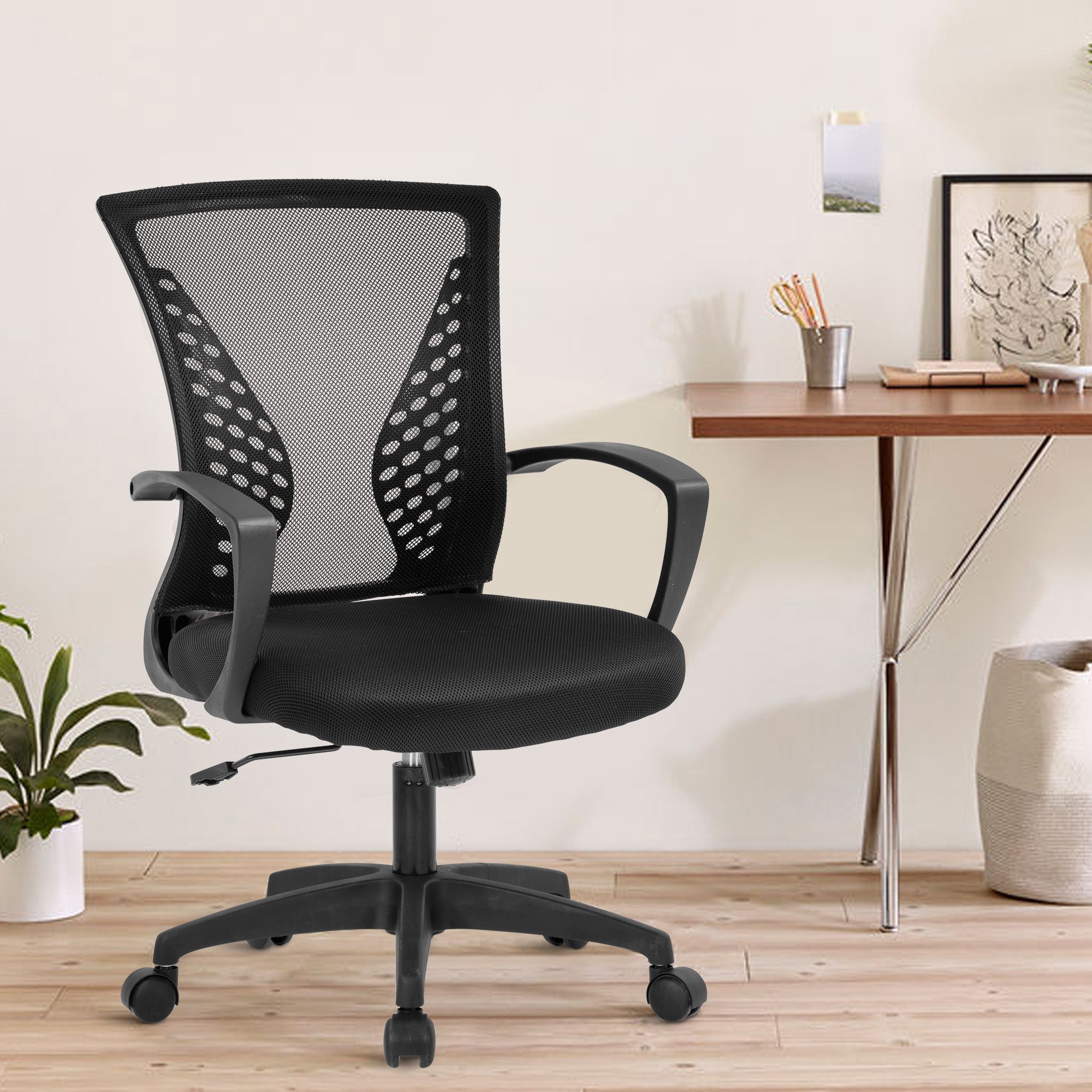 Swivel Lumbar Support Verstellbare Ergonomic Mesh Stuhl 7 Farben