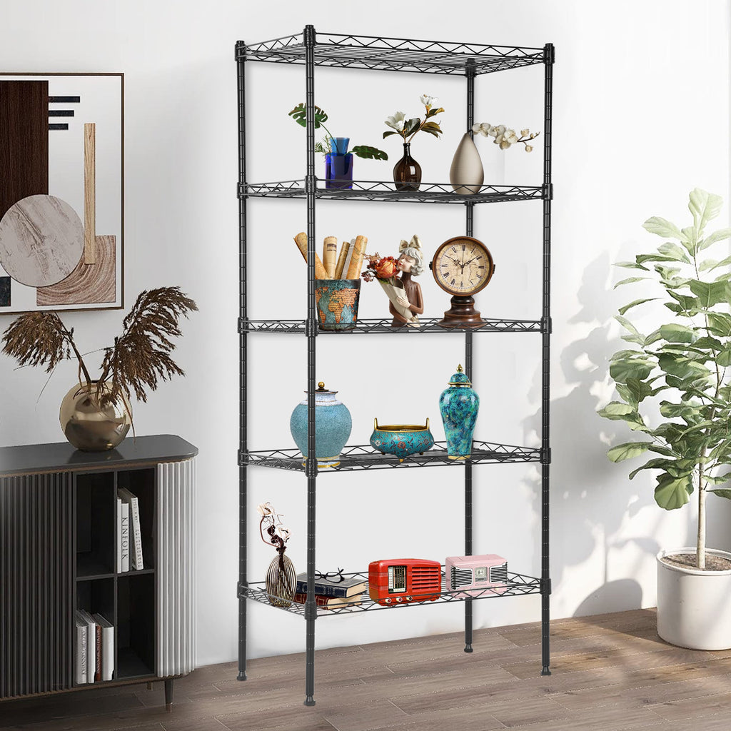 Verstellbare Metallregal Regale Lagerung kleiner Plätze