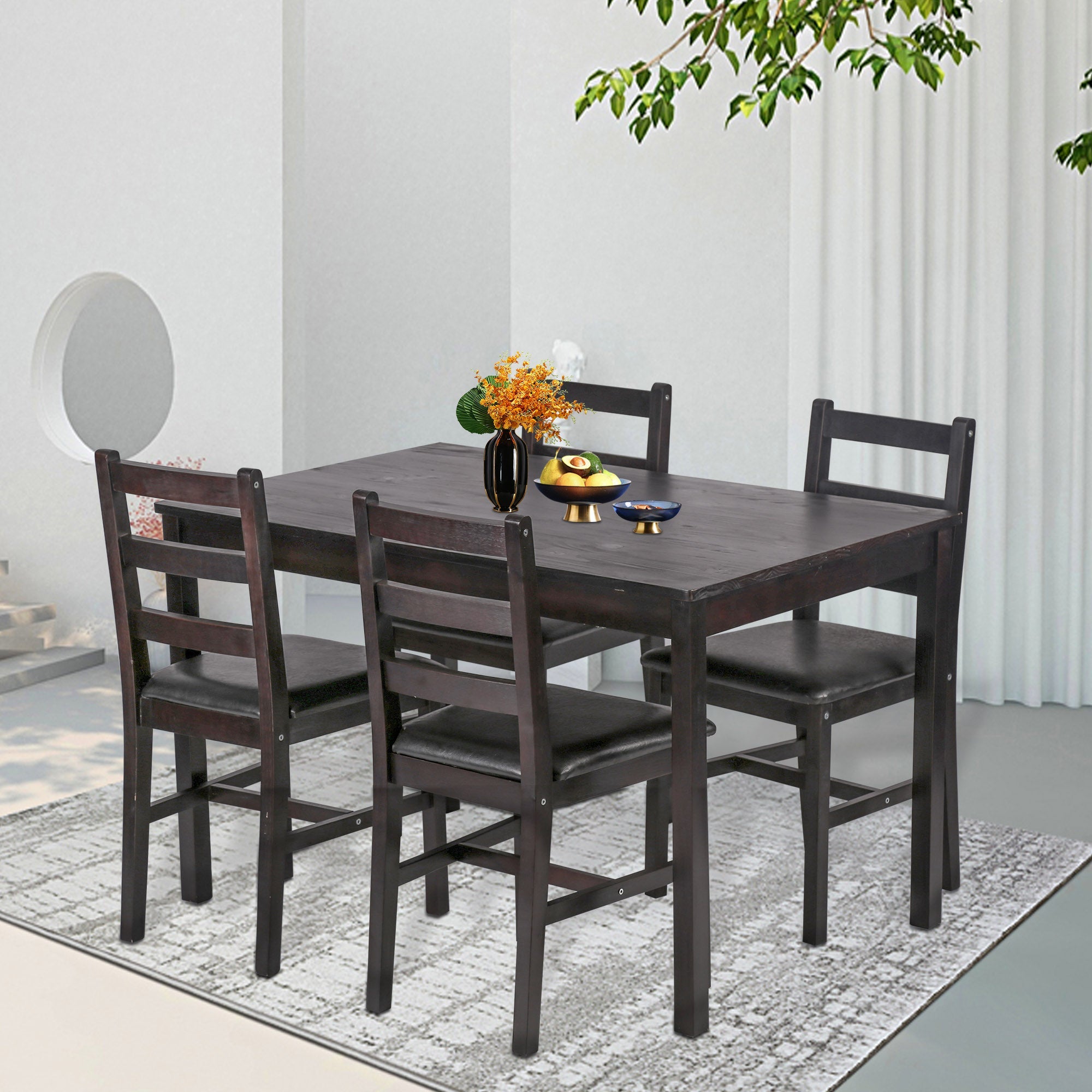Modernes 5-Piece Esstisch-Set