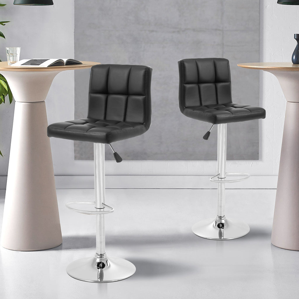 Counter Height Verstellbare Drehstühle Set von 2 Esszimmerstühlen