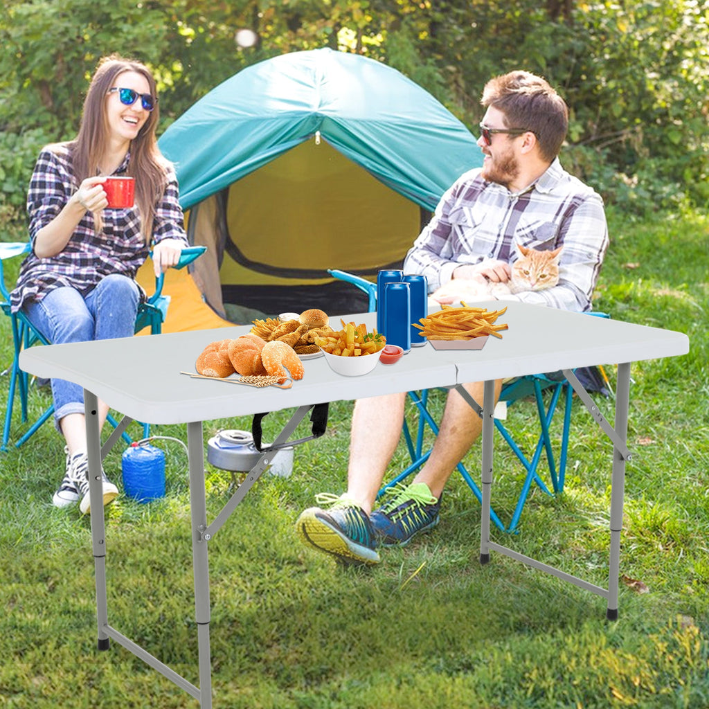 Verstellbare Höhe Camping Klapptisch
