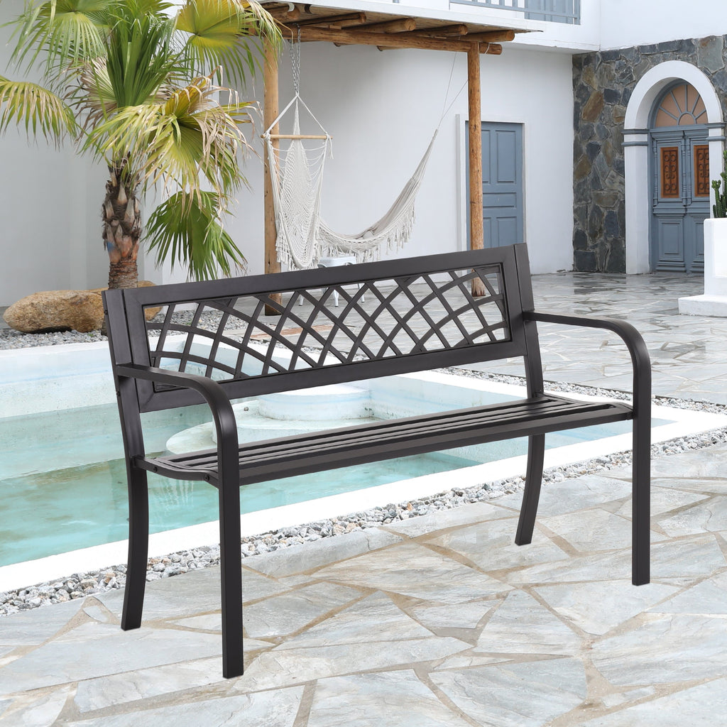 Garden Bench Bench Park Outdoor Bench für Patio
