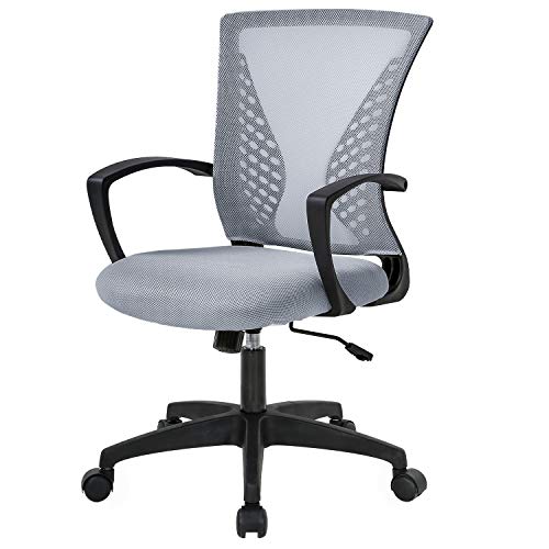 Swivel Lumbar Support Verstellbare Ergonomic Mesh Stuhl 7 Farben