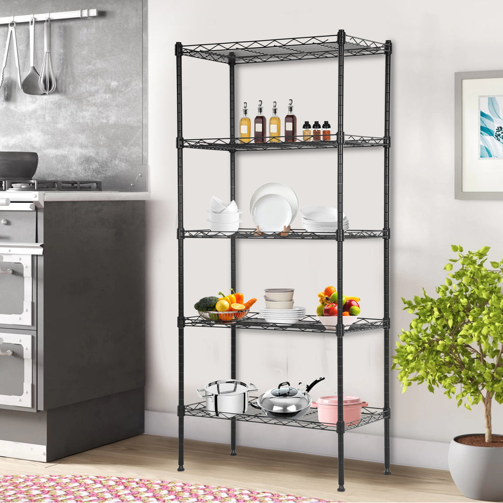 Verstellbare Metallregal Regale Lagerung kleiner Plätze