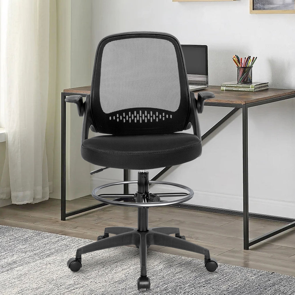 Standing Mesh Computer Chair Höhe verstellbar