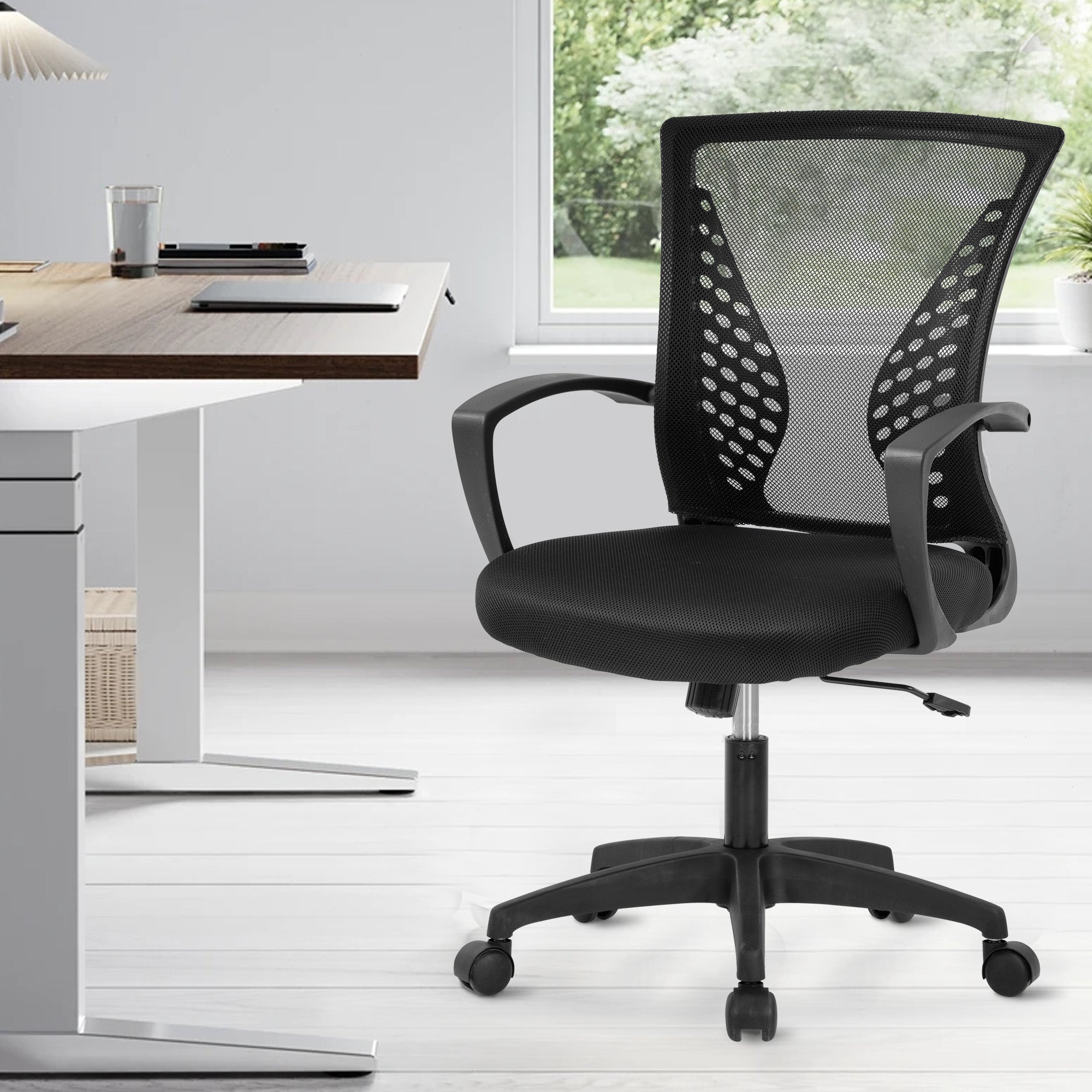 Swivel Lumbar Support Verstellbare Ergonomic Mesh Stuhl 7 Farben