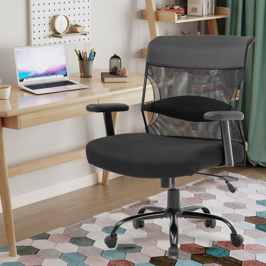 Breitsitziger Ergonomischer Computerstuhl
