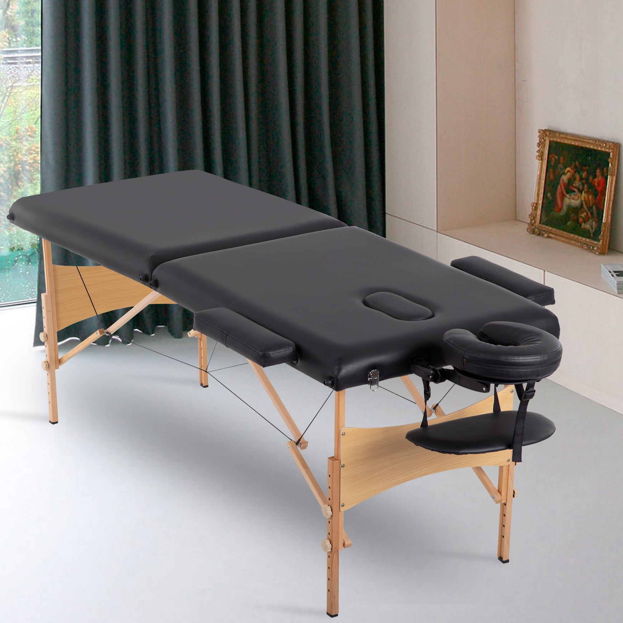 Massagetisch 84 Zoll lang verstellbares Salonbett
