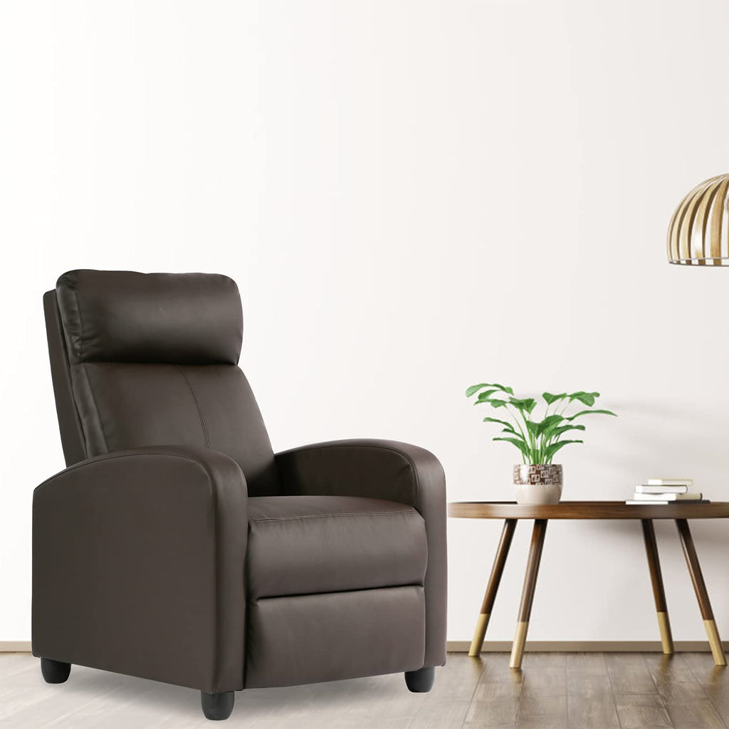 Recliner Chair Einzelne Liege Sofa mit gepolsterten Sitzlehne