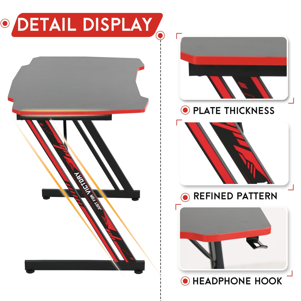 Z Formte Workstation Ergonomischer Tisch