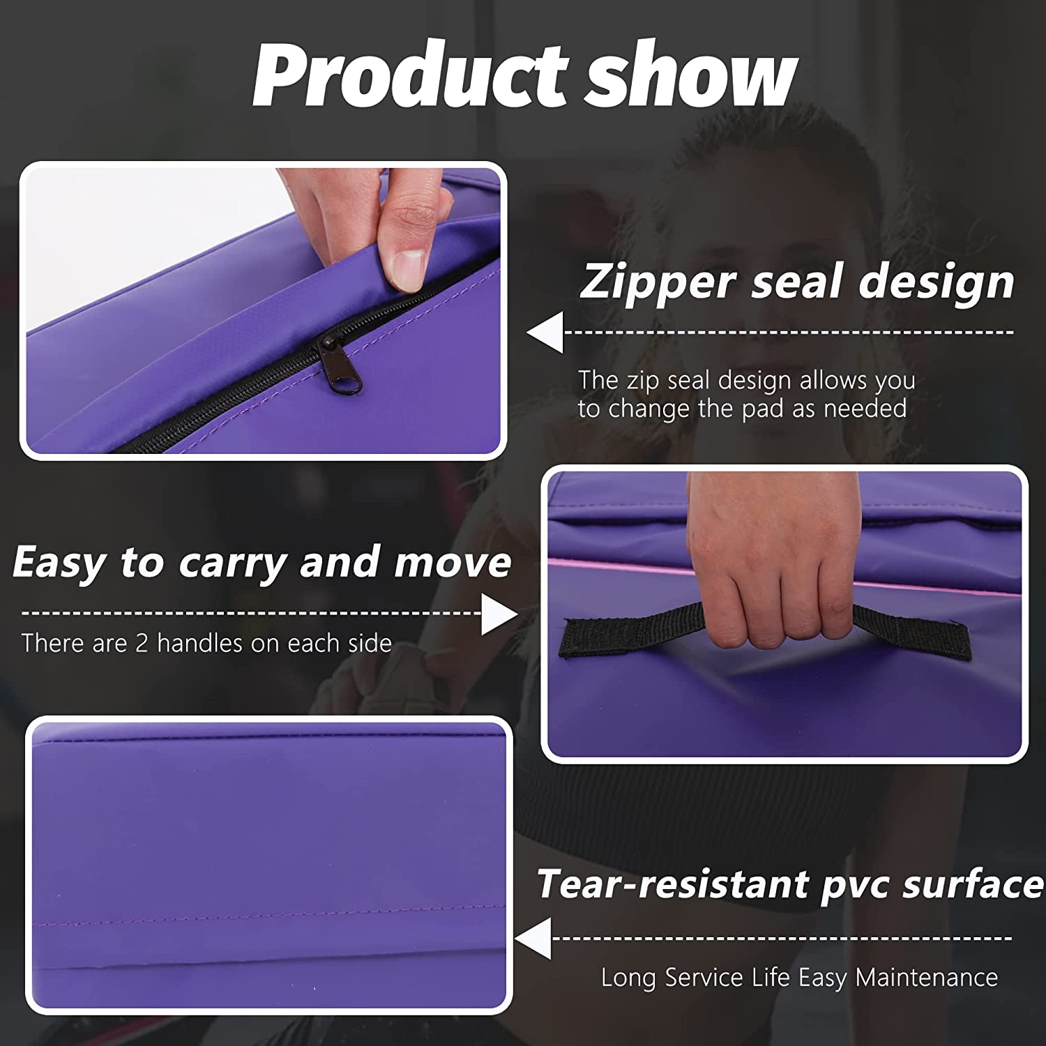 Tumbling Mat Folding Gymnastic Tumbling Mat
