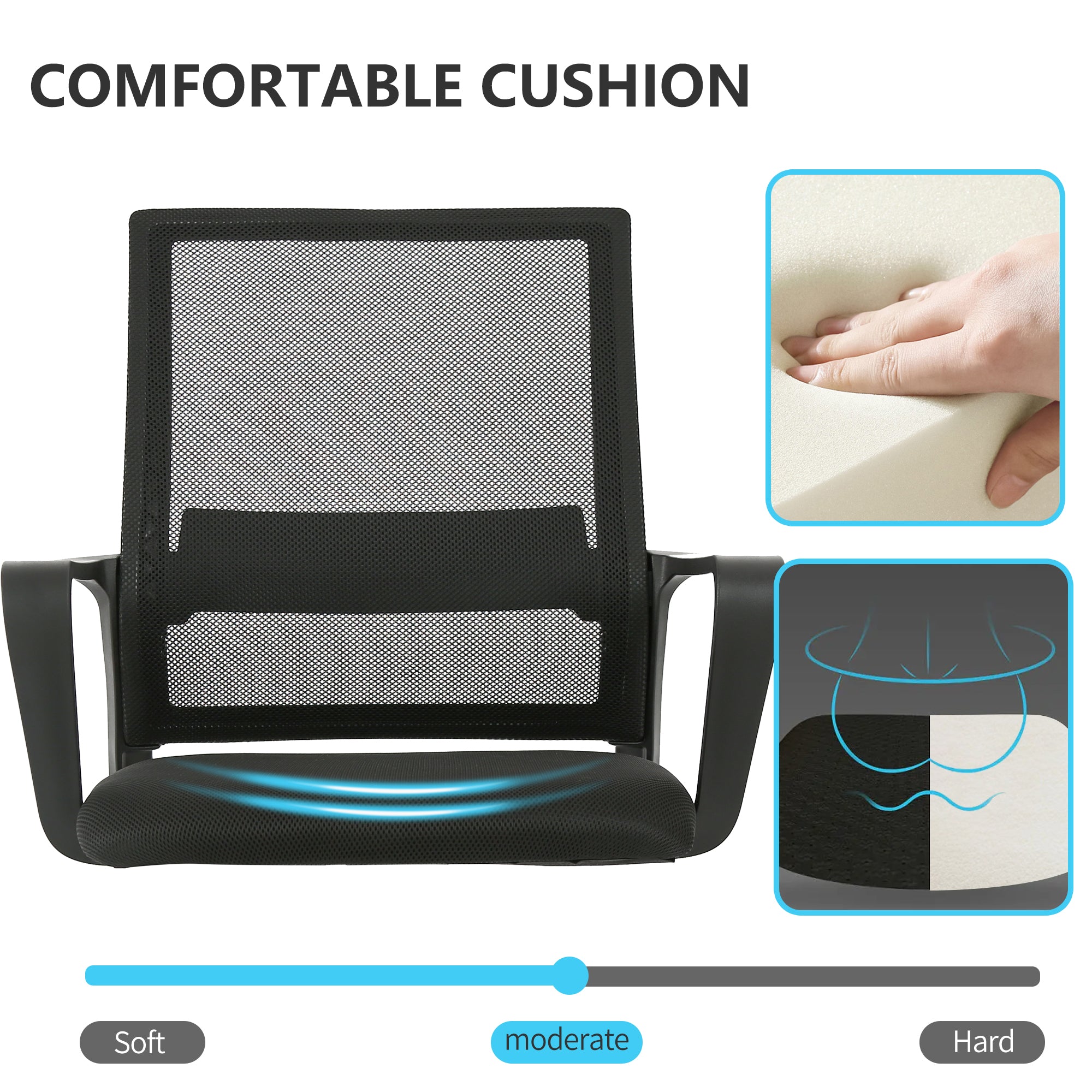 Mesh Sitz Computer Task Chair 5 Farben