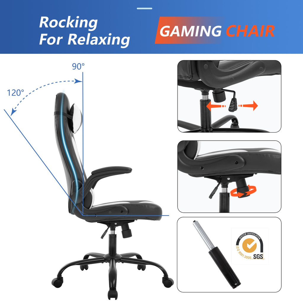 Ergonomic Office Chair Schreibtischstuhl mit Lumbal-Unterstützung für Erwachsene