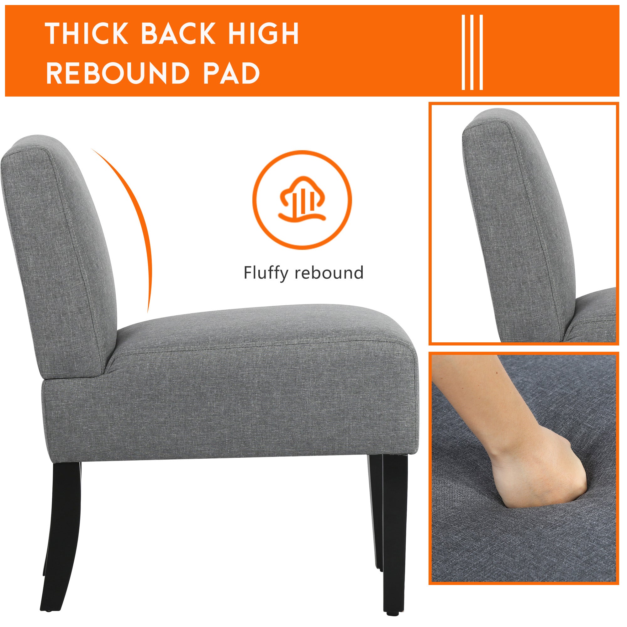 Modernes Design Wohnzimmer Armless Chair
