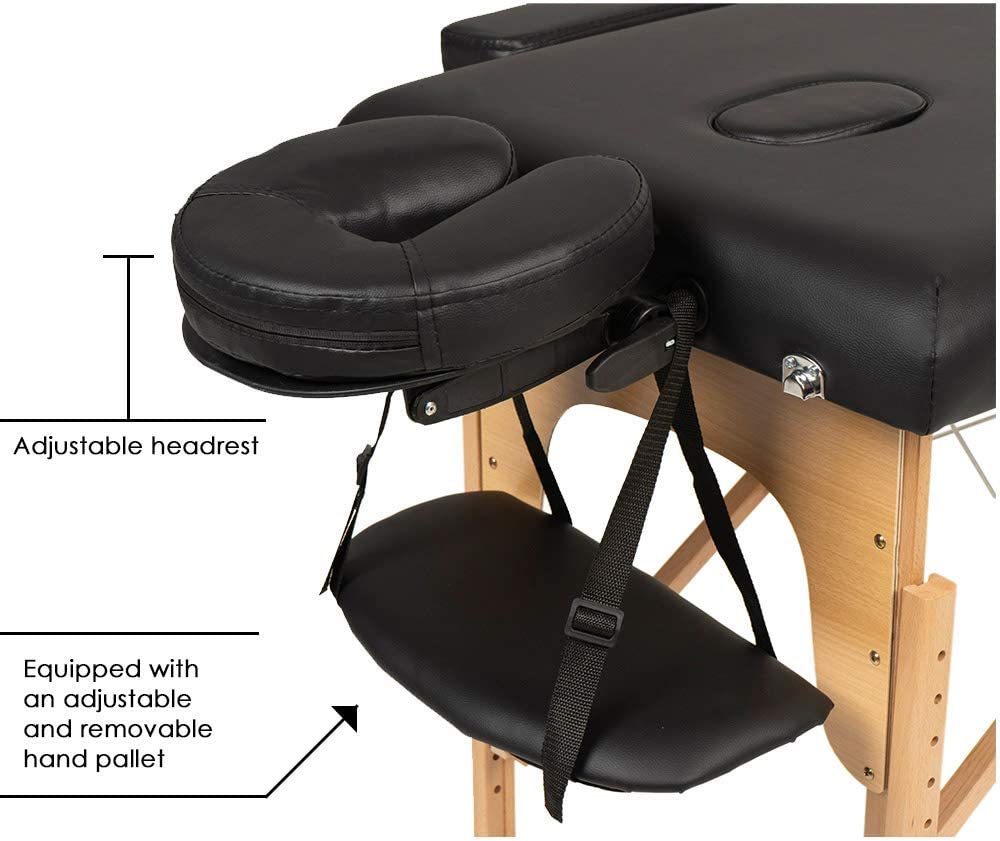 Massagetisch 84 Zoll lang verstellbares Salonbett