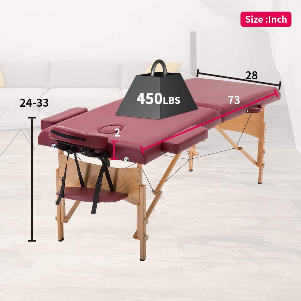 Massage Bed Spa Faltende Gesicht Wiegen Salon Bett