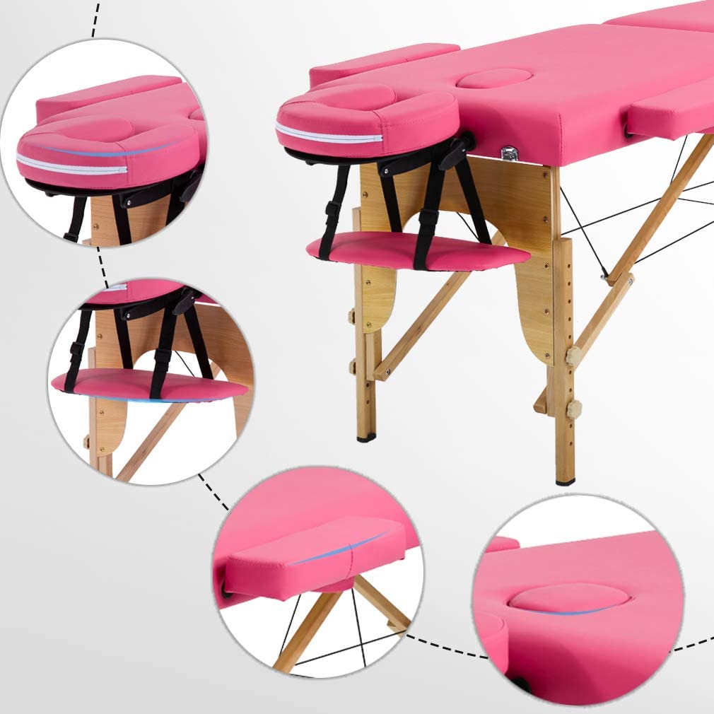Massagetisch 84 Zoll lang verstellbares Salonbett