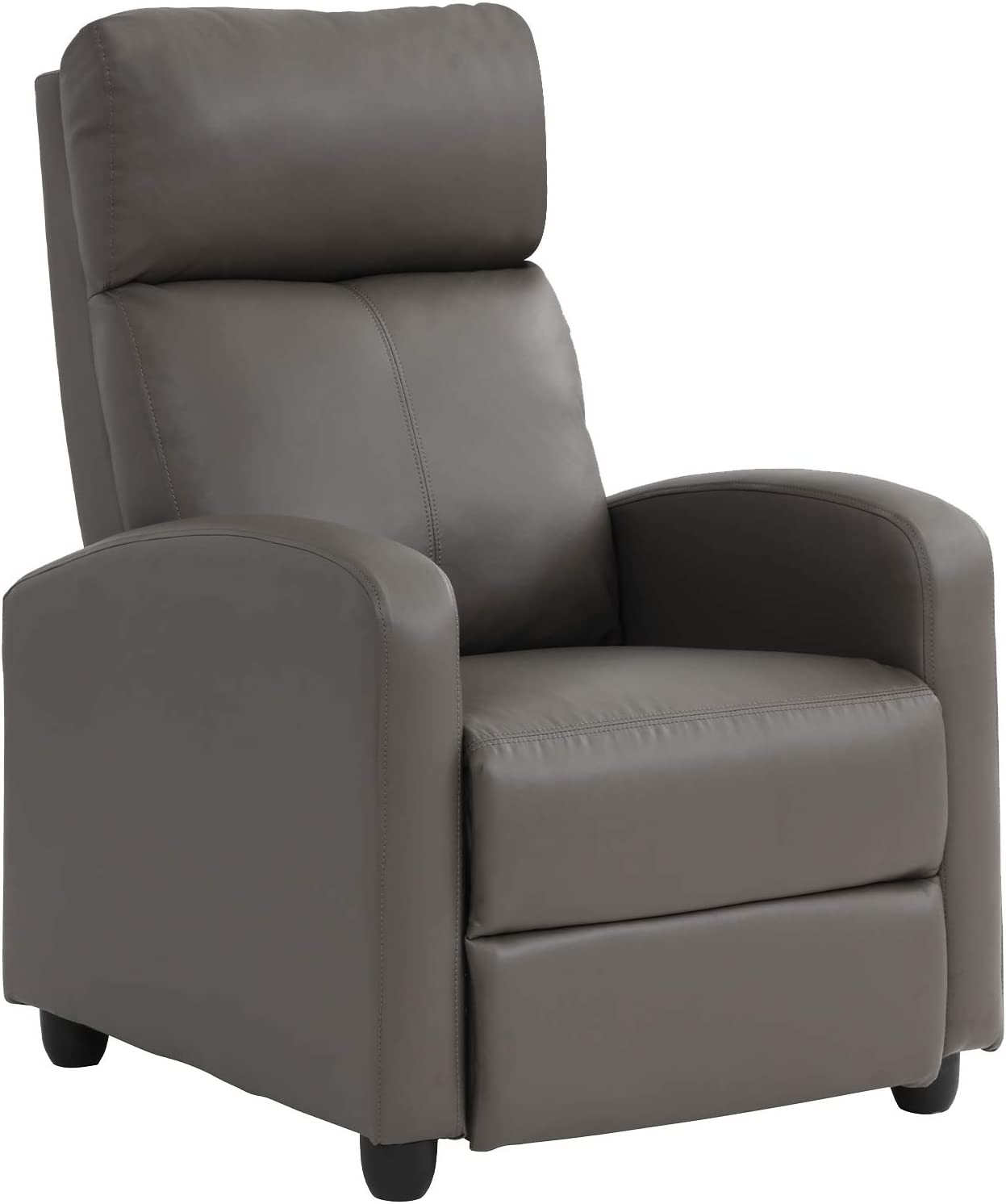 Recliner Chair für Wohnzimmer mit PU Leder gepolsterte Sitzlehne