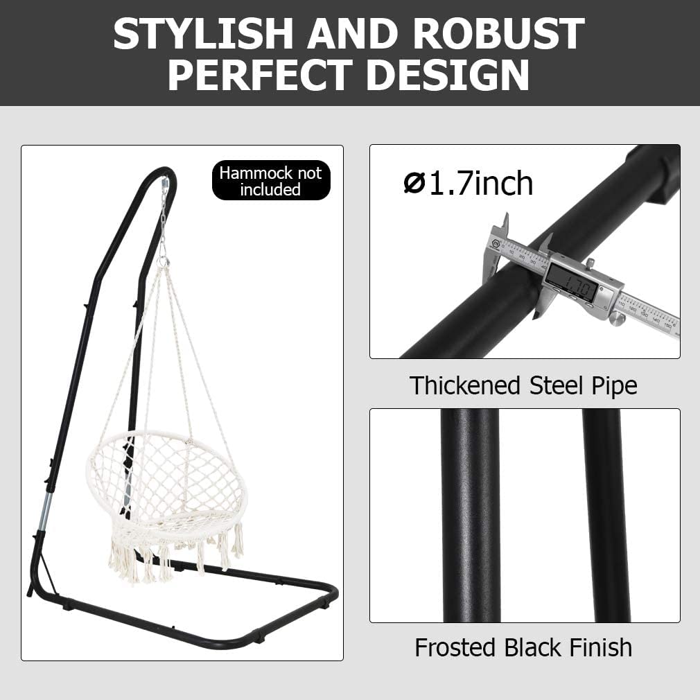 Outdoor Massive Steel Hängematte Stand Nur zum Hängen Hängematte