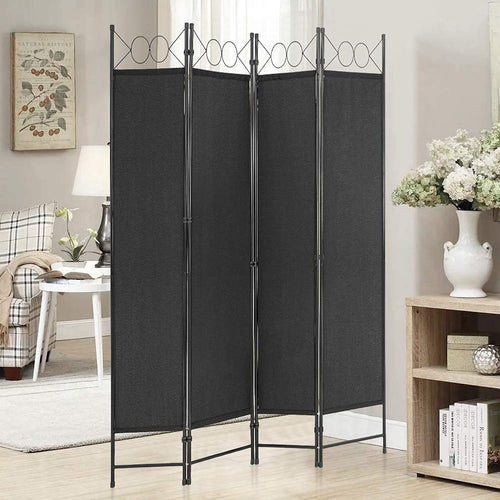 4 Panel Freistehende Partition Teilerraum Trennung
